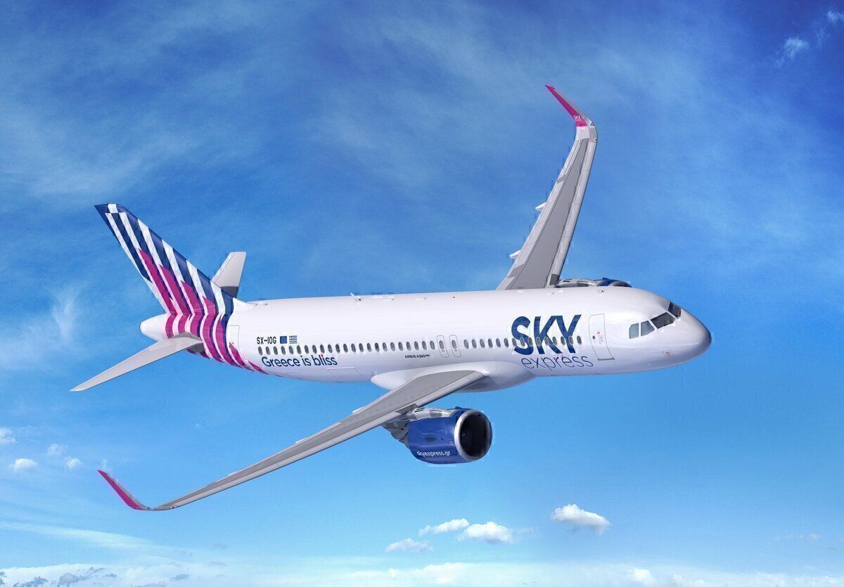 Greek SKY express Takes Delivery Of 1st A320neo