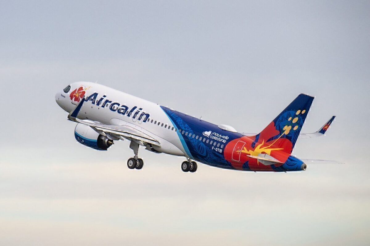 First Airbus A320neo For Aircalin Departs Toulouse
