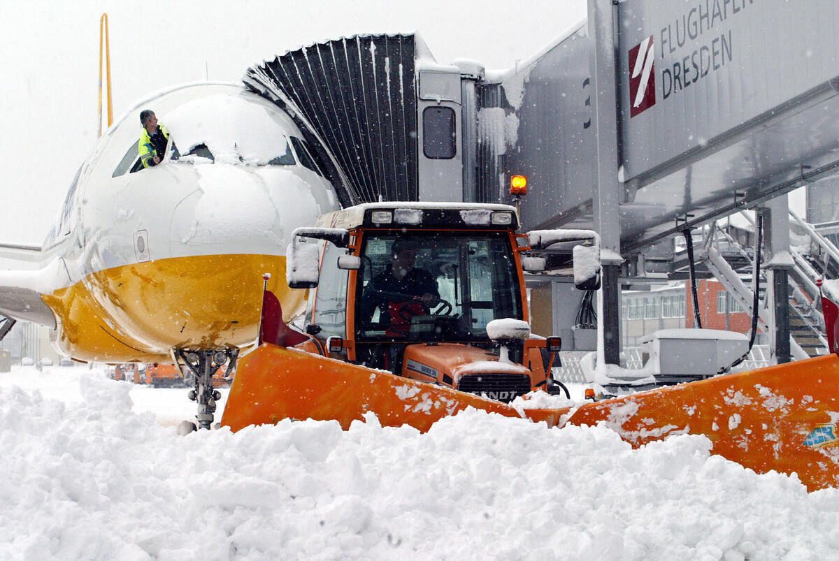 How Airports Deal With Snow