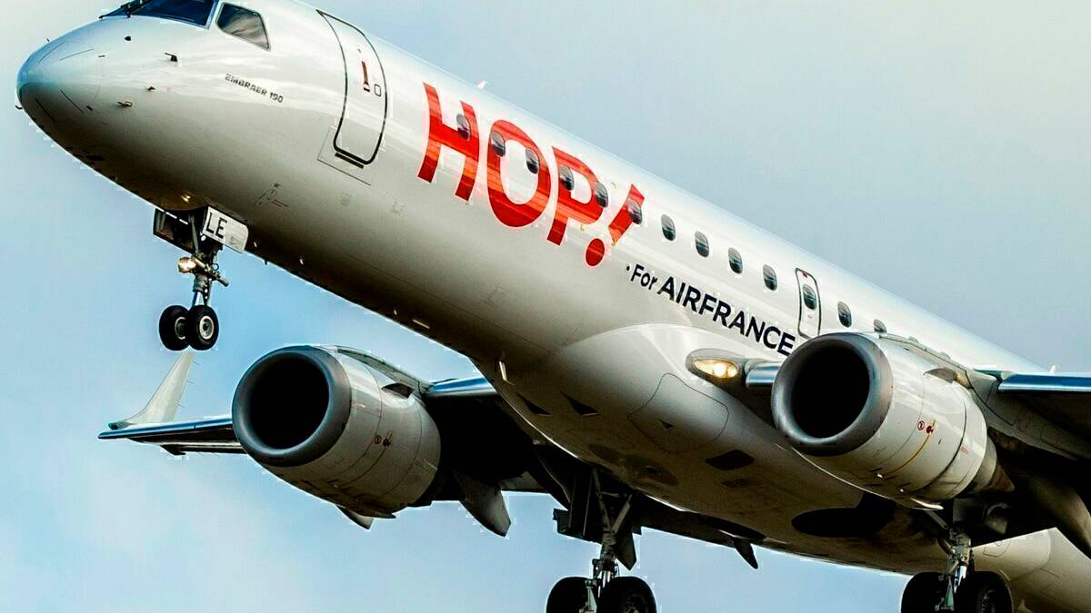 HOP's Embraer Fleet To Be Rebranded As Air France