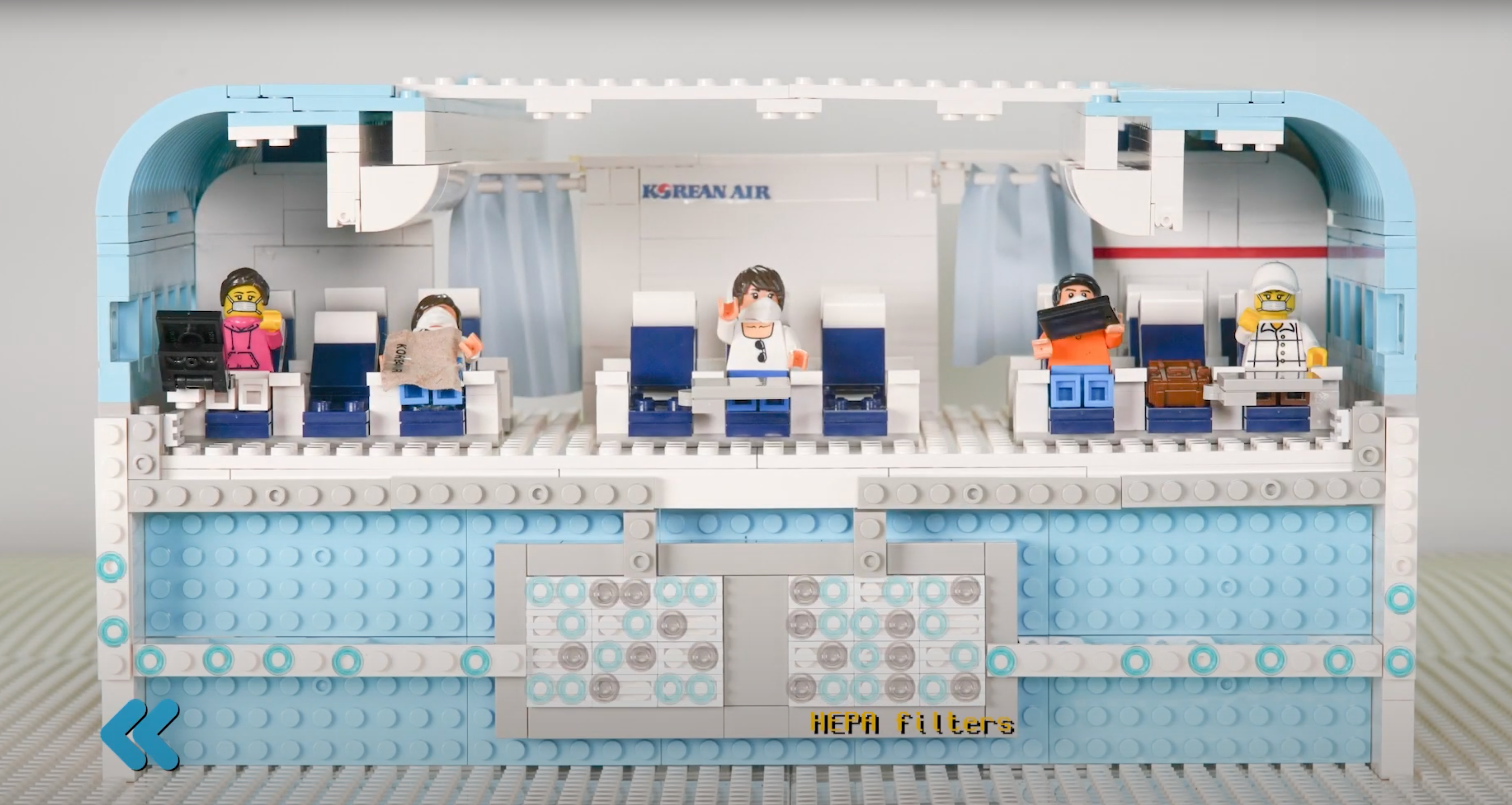 Korean Air Uses Lego Bricks To Explain How 777 Air Filters Work