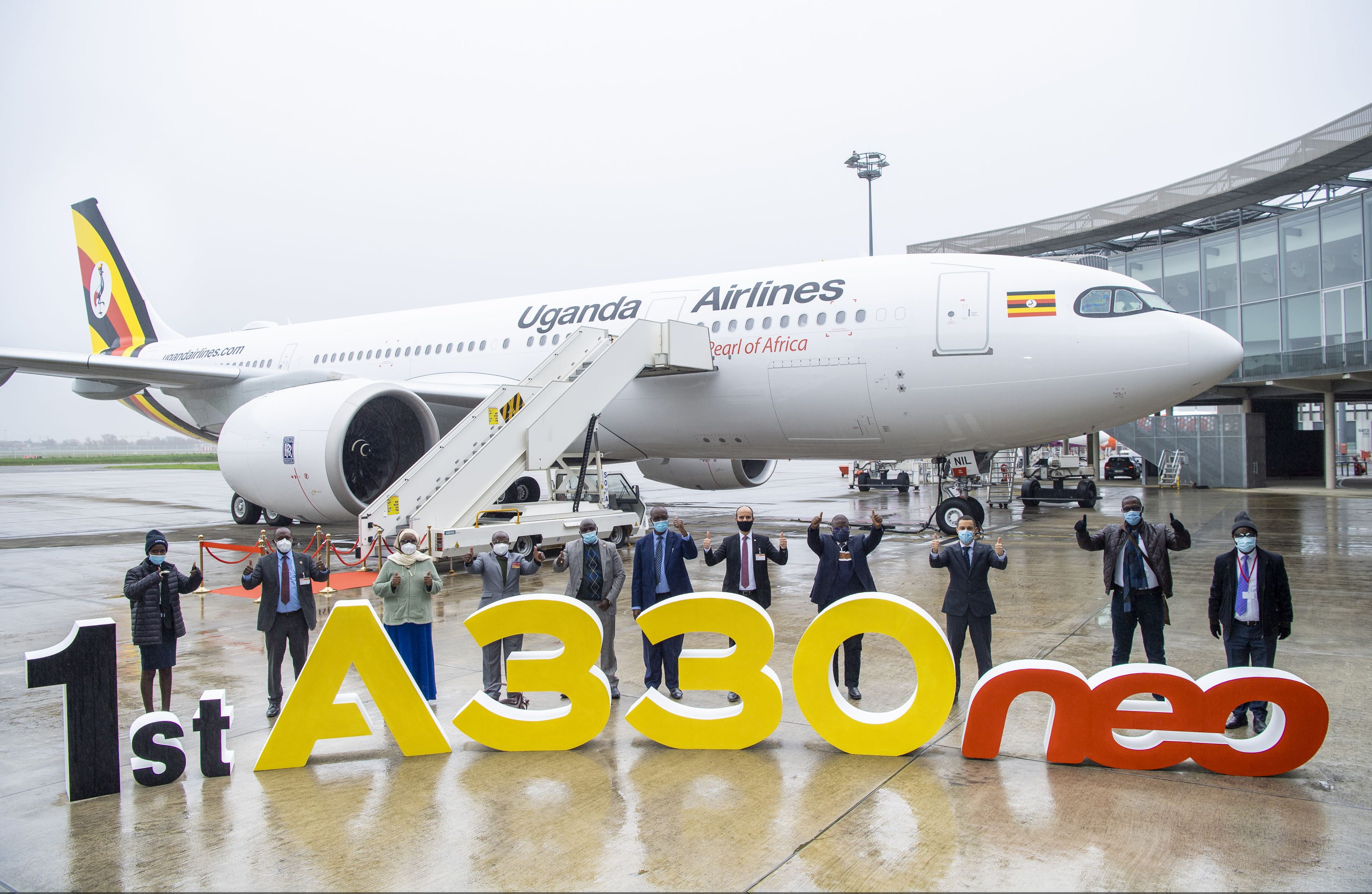 Uganda Airlines Takes Delivery Of Rare Airbus A330-800
