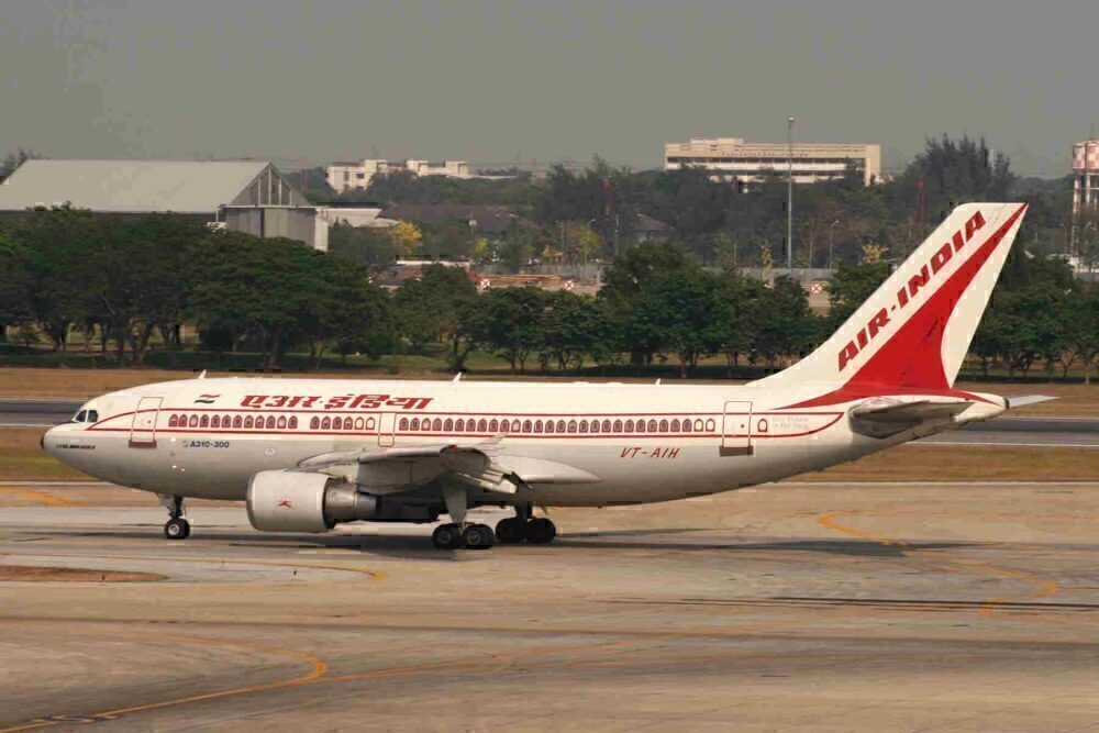 Air India　エア・インディア｜Airbus A310-300｜1/500 Rare 1:500 Herpa Wings Air India Airlines Airbus A310 Jet