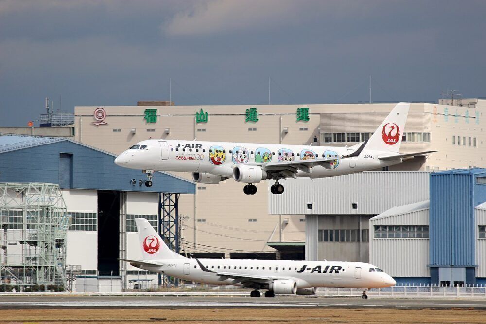 Meet J-AIR: JAL's Subsidiary Flying Embraer Regional Jets