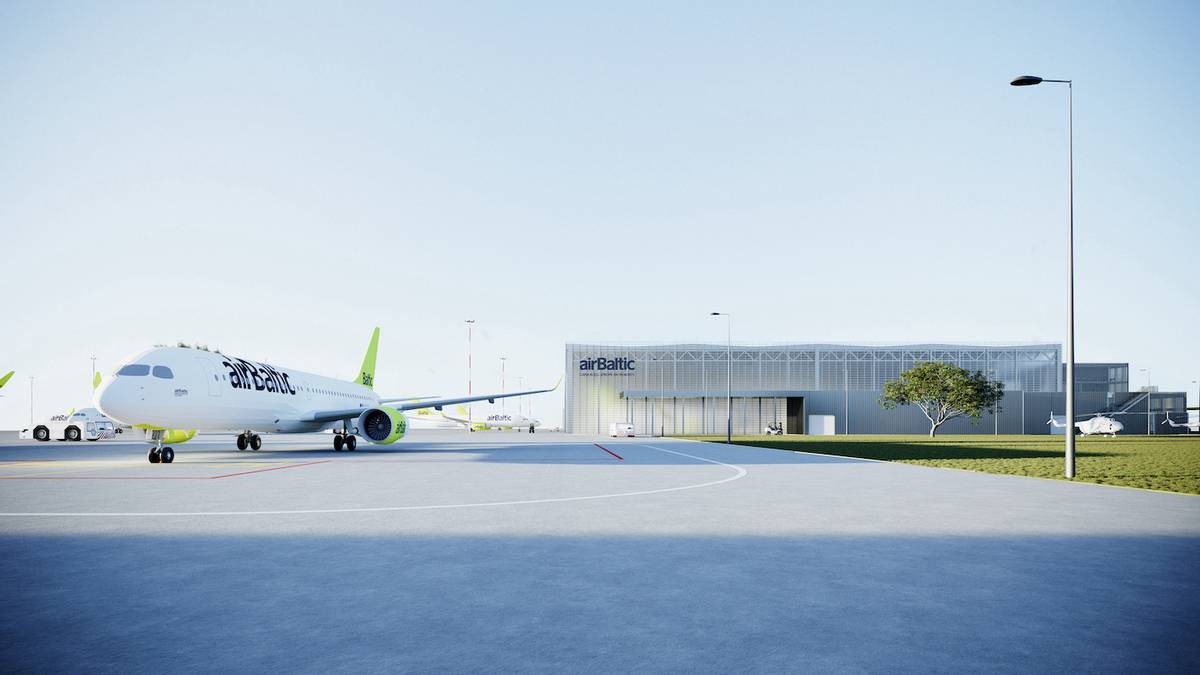 airBaltic To Build New Hangar For 7 Airbus A220s