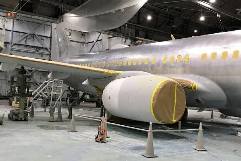 How Aircraft Are Painted