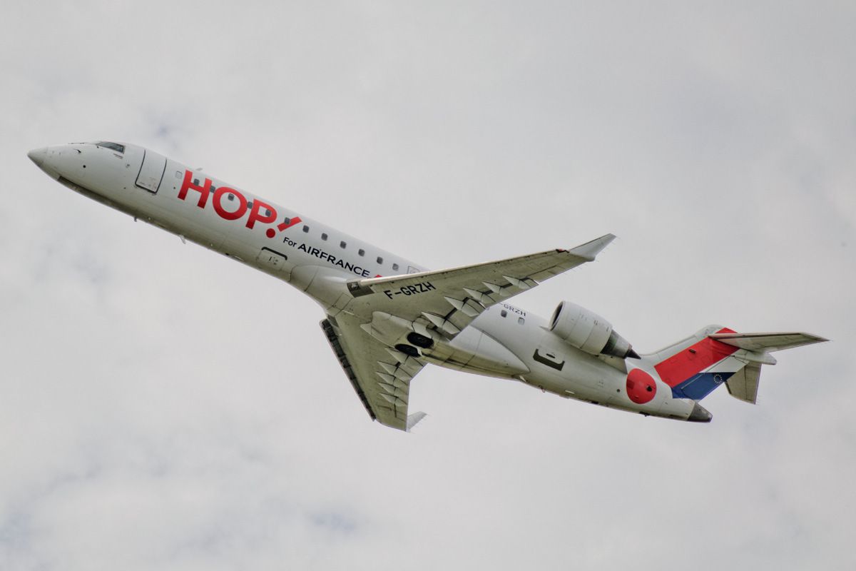 Former HOP! Bombardier CRJ700 Makes Transatlantic Journey To SkyWest