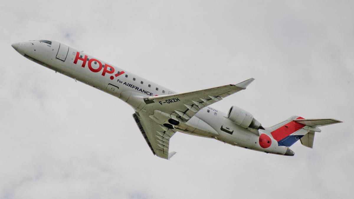 Former HOP! Bombardier CRJ700 Makes Transatlantic Journey To SkyWest