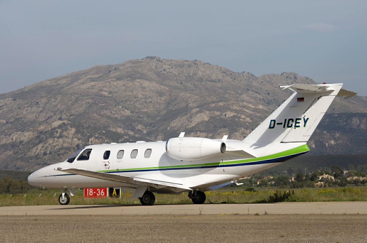 Cessna Citation Overruns The Runway In Antwerp