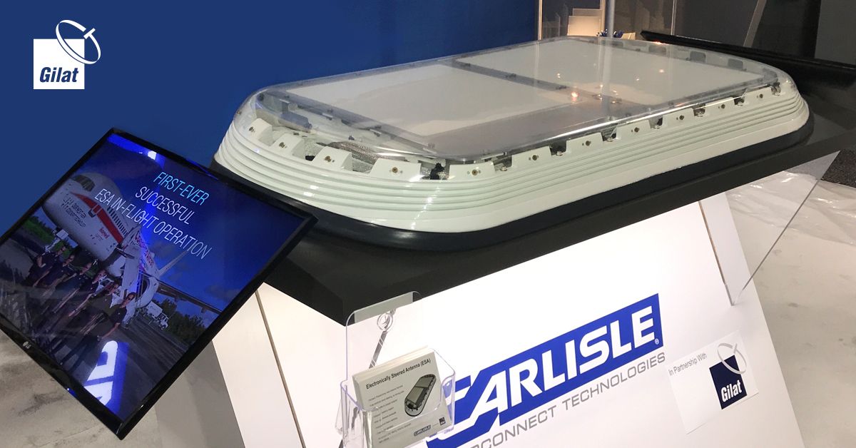 Gilat Proves Electronically Steerable Antenna On Inmarsat GX