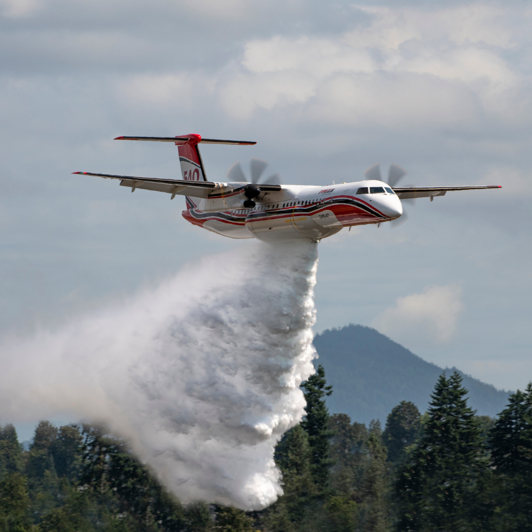 Canada's Conair Purchases 11 Q400s For Firefighting Missions