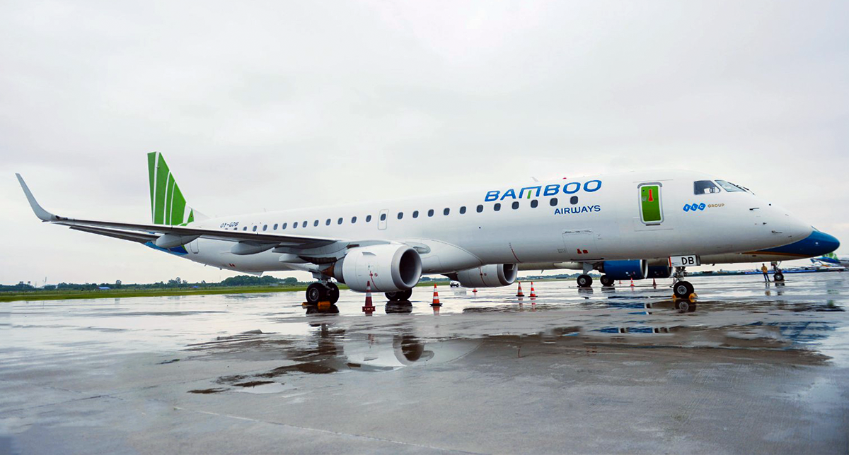 Bamboo Airways E195 Returns To Da Nang With Fuel Leak