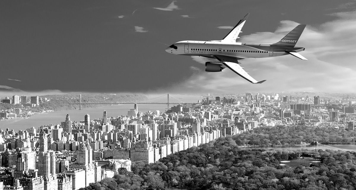Odyssey Airlines -  The London City Transatlantic A220 Start Up