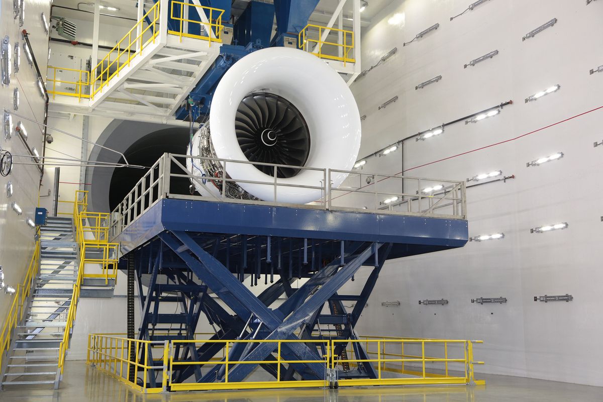 First Rolls Royce Trent 7000 Engine Visits Delta TechOps For Maintenance