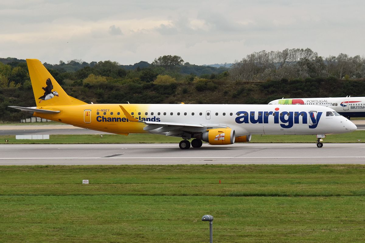 Where Does Aurigny Fly Its Sole Embraer E195?