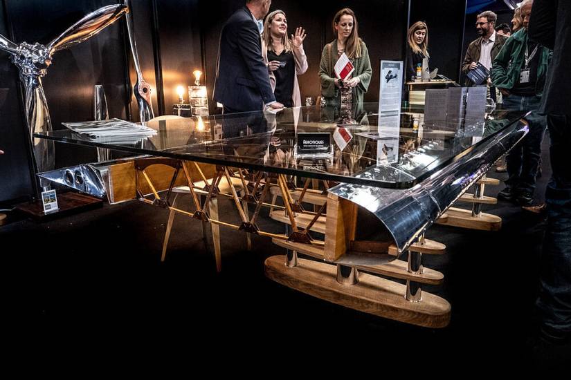 Flying Man Table The Rising Obsession With Collecting Bits Of Planes