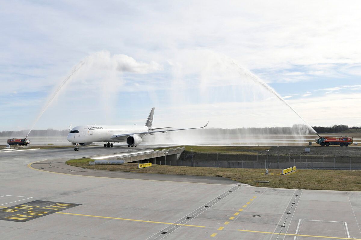Lufthansa Airbus A350 Returns From Mammoth Falklands Trip