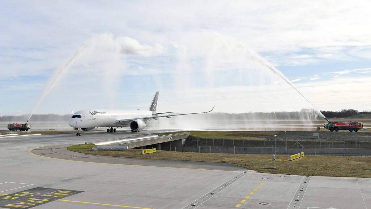 Lufthansa Airbus A350 Returns From Mammoth Falklands Trip