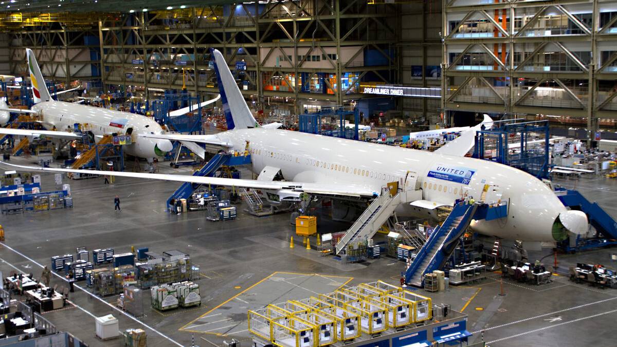 Final Boeing 787 Dreamliner Comes Off Everett Line