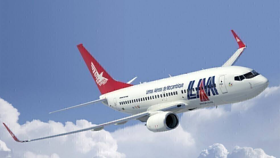 LAM Boeing 737-700 Slides Off The Runway In Mozambique