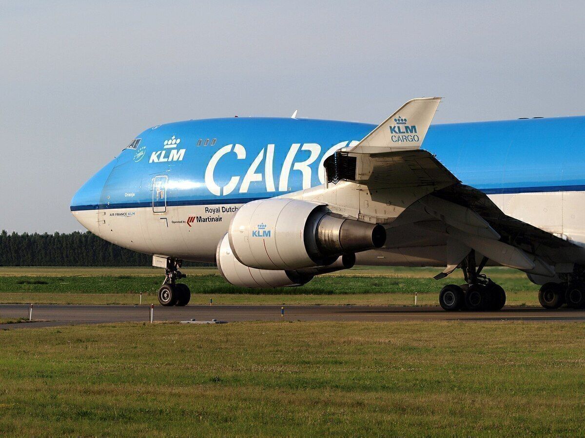 Martinair Boeing 747 Loses Panel Departing Amsterdam Schiphol