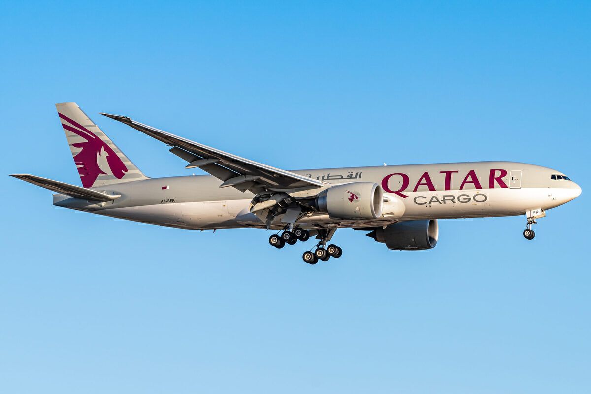 航空機・ヘリコプター Qatar Cargo Boeing 777-200 Freighter Qatar Airways Wants A Freight Version Of The Boeing 777X