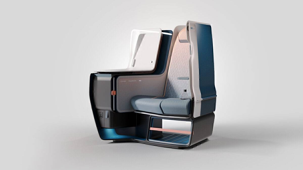 The Lightest Lie Flat Business Class Seat Ever: Introducing AIRTEK