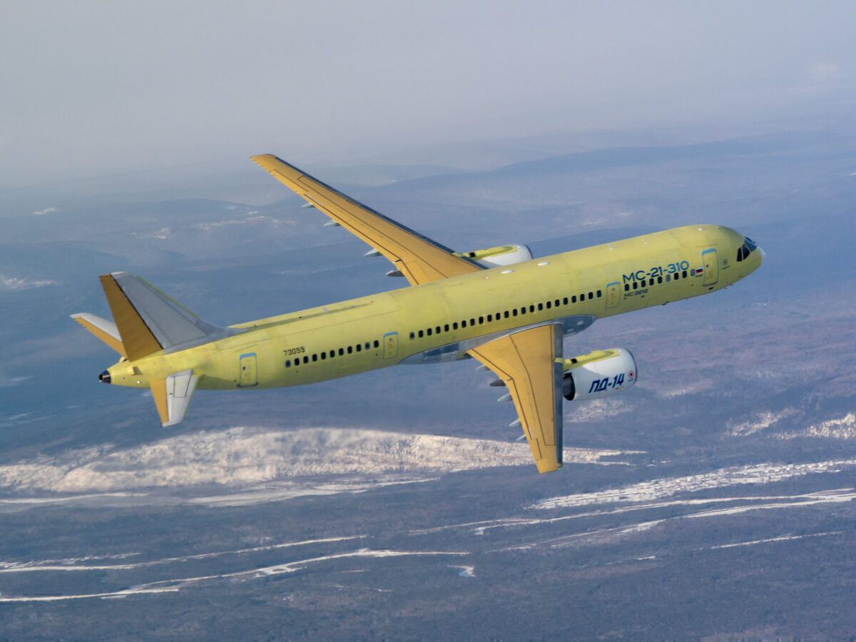 Russia's MC-21 Passes Key Engine Test