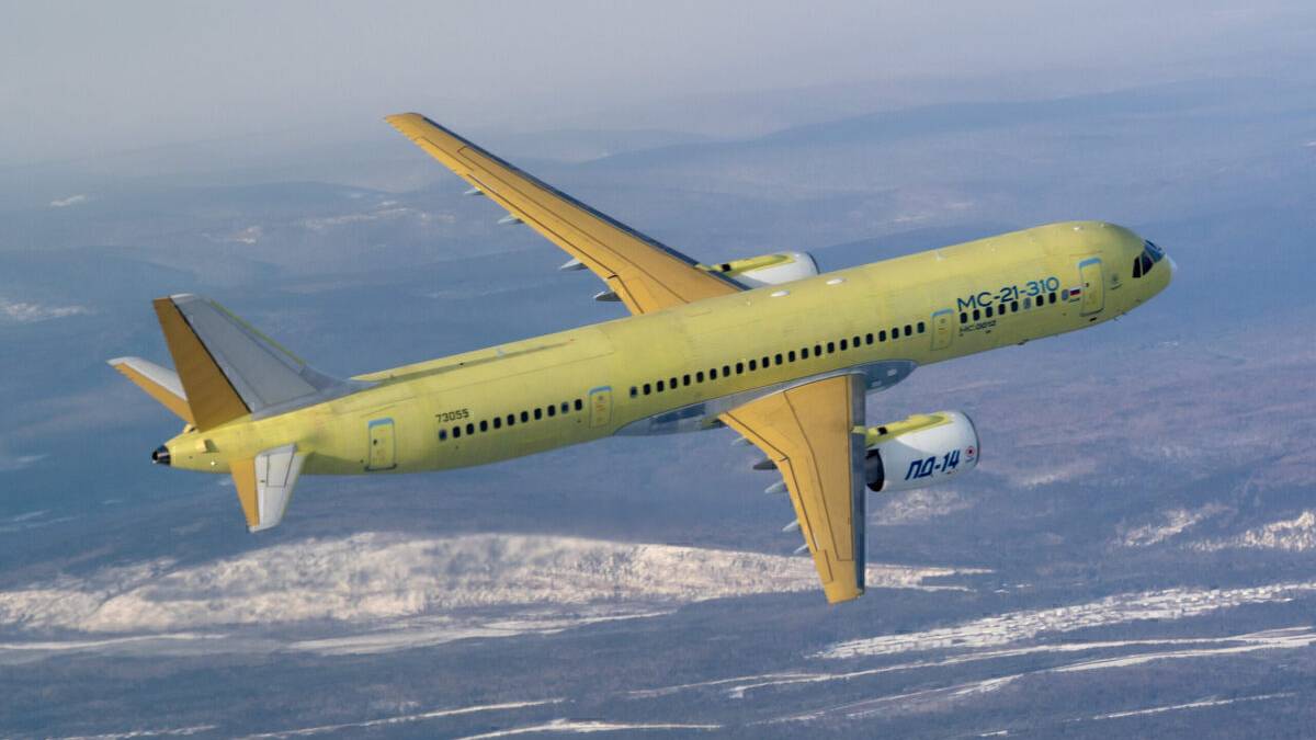 Russia's MC-21 Passes Key Engine Test