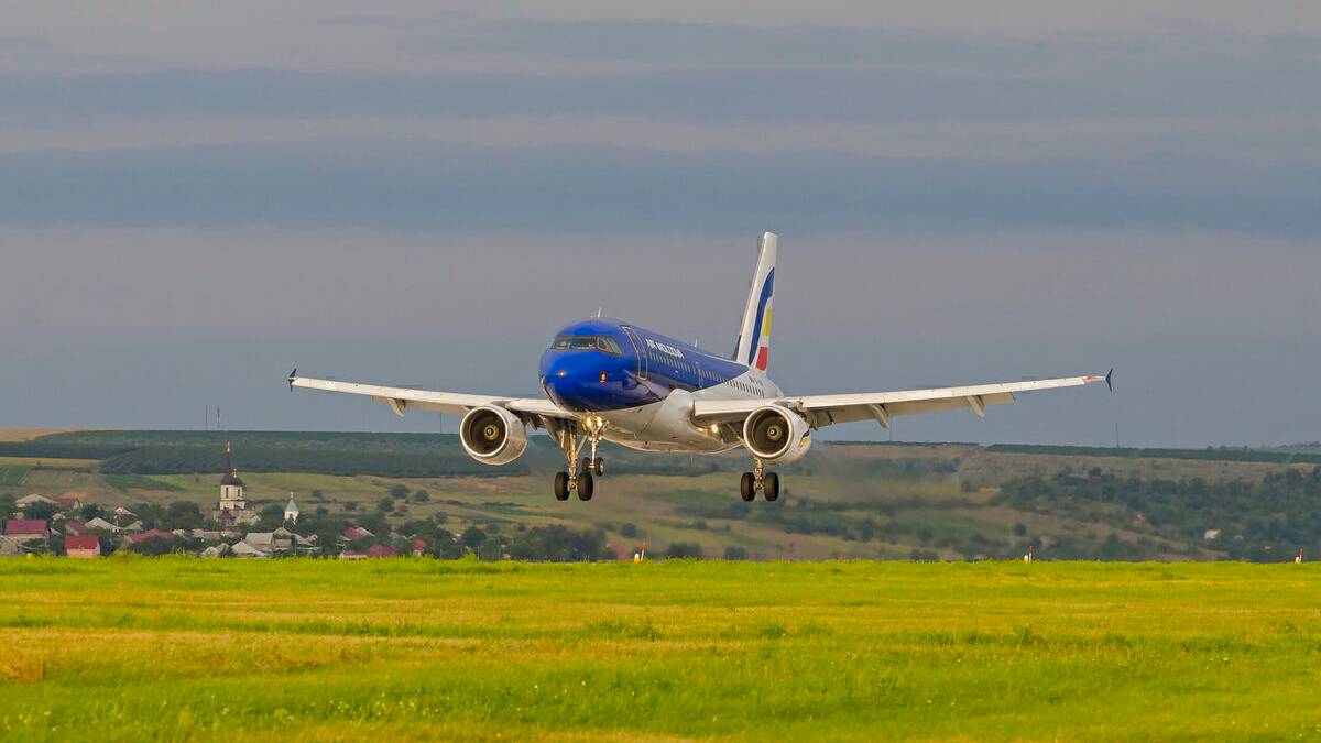 Air Moldova Airbus A319 Impounded In Dublin By High Court Order