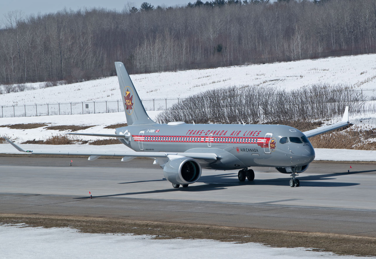 Air Canada Operates First Flights With New A220 RetroJet