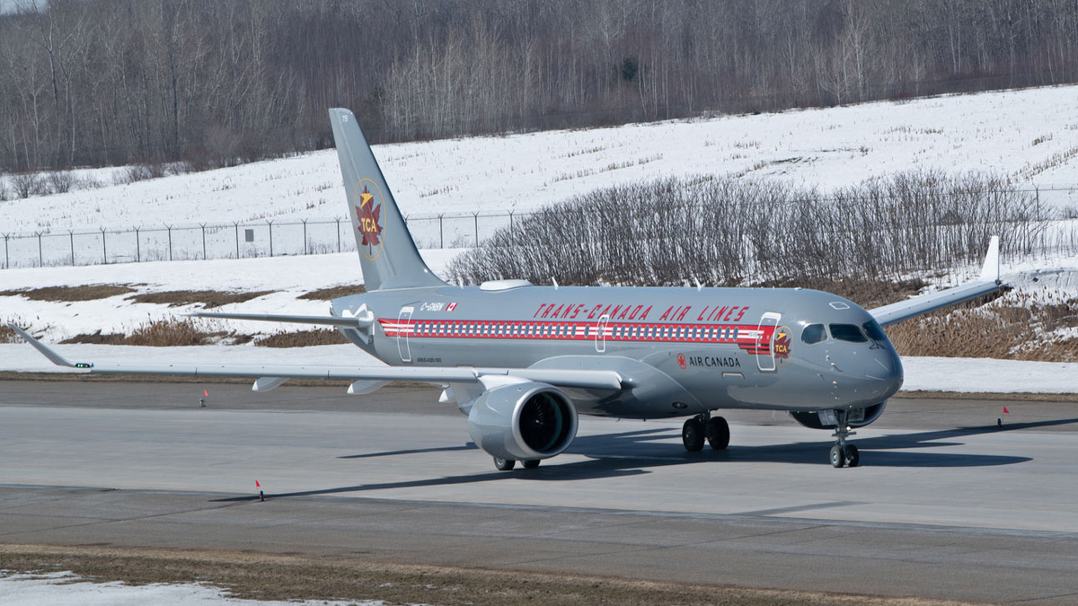 Air Canada Operates First Flights With New A220 RetroJet