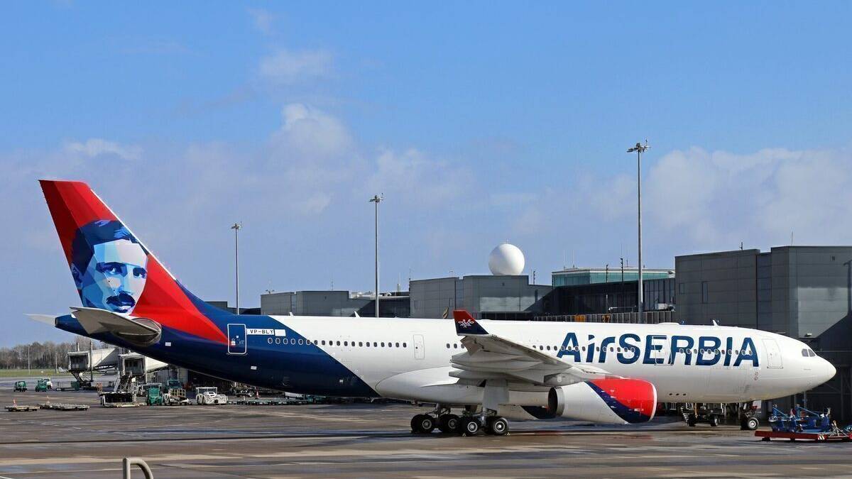 Air Serbia Reveals Its Striking New Airbus A330 Tail Design
