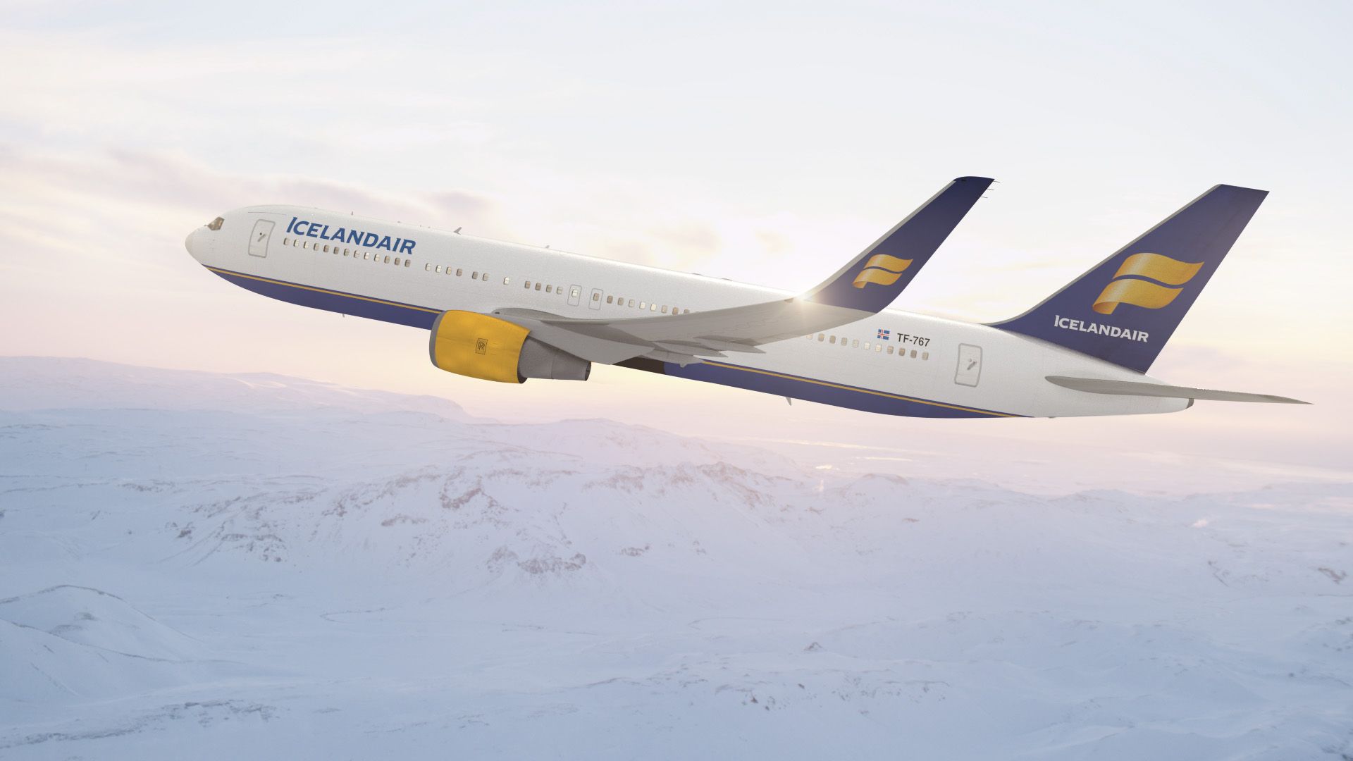 Stunning: Video Shows Icelandair 767 Taking Off On Antarctic Glacial Ice Runway