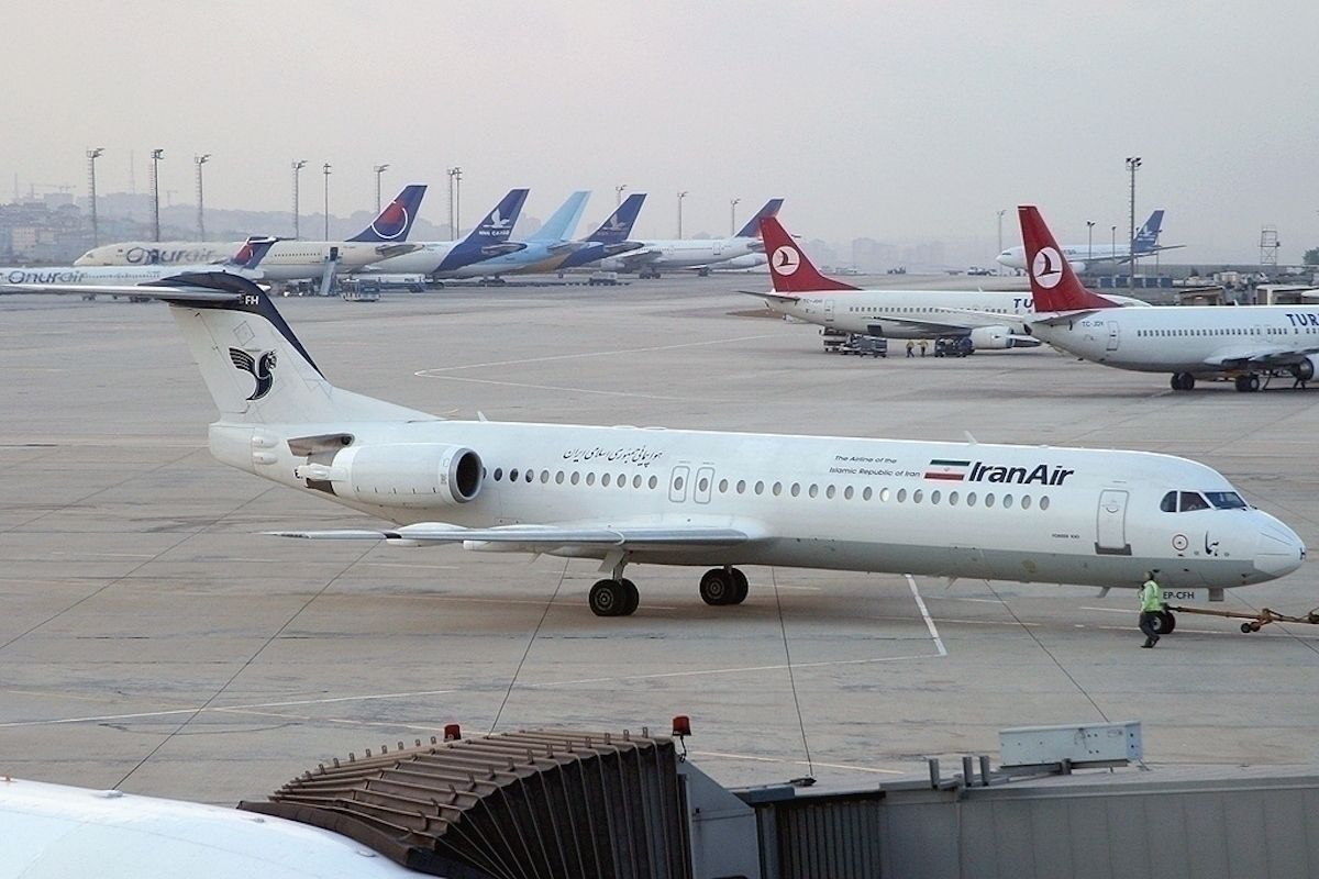 Iran Air Fokker 100 Diverts Over Attempted Hijacking