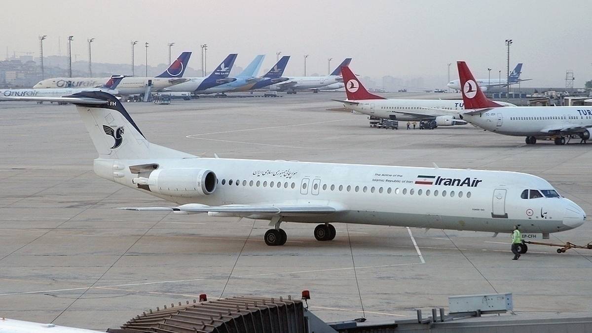 Iran Air Fokker 100 Diverts Over Attempted Hijacking