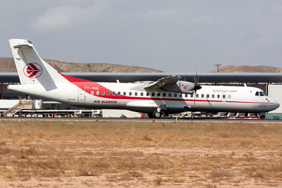 Air Algérie ATR 72 Suffers Nose Gear Collapse On Landing