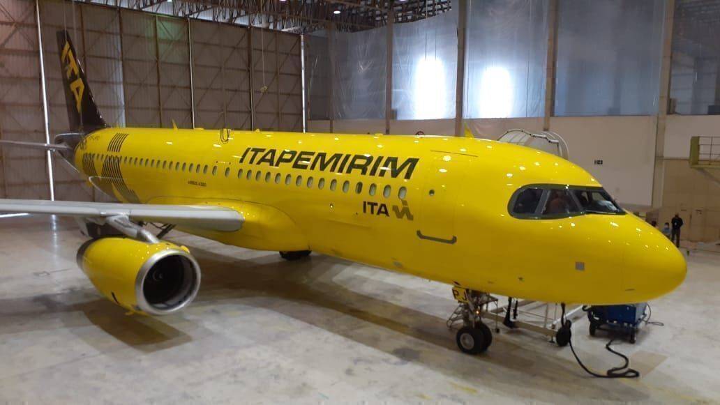 In Photos: Brazilian Startup ITA Shows Off Its New Yellow Livery