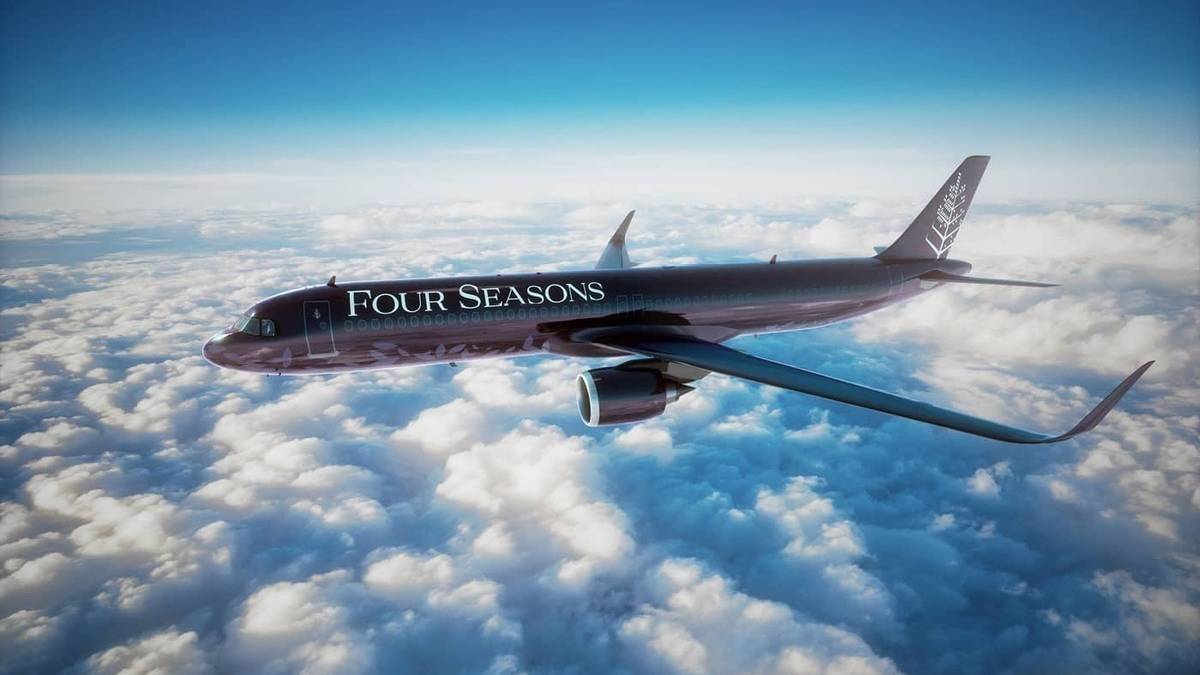 Bewildering: Inside Four Seasons' A321LR Private Jet ($170,000 A Ticket!)