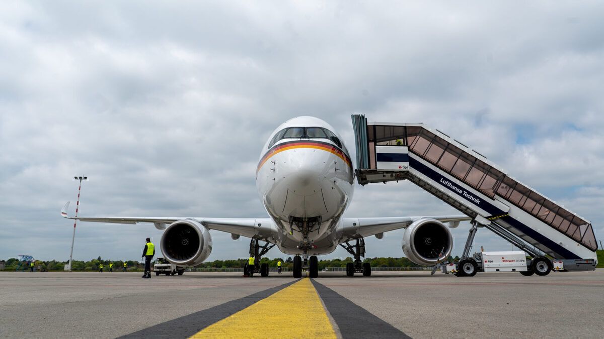 Germany Updates Air Force VIP Airbus A350 Paint Scheme