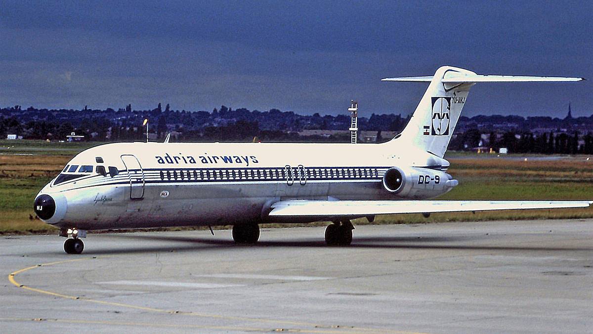 What Happened To Adria Airways' DC-9-30s?