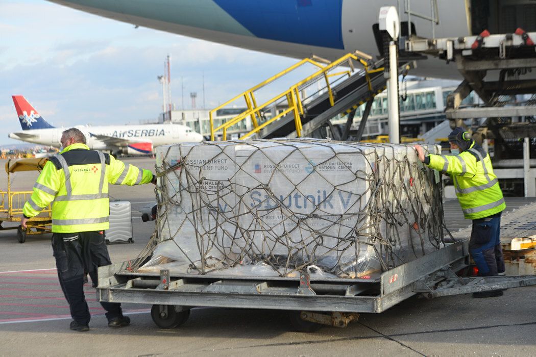 Air Serbia Helps Deliver 100,000 Sputnik Vaccines To Belgrade