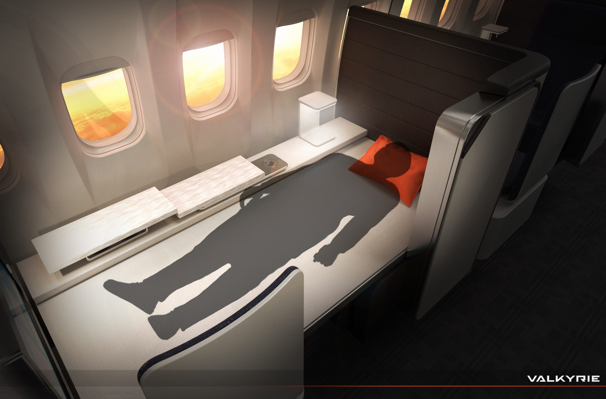 Incredible: This Business Class Seat Converts Into A Proper Bed