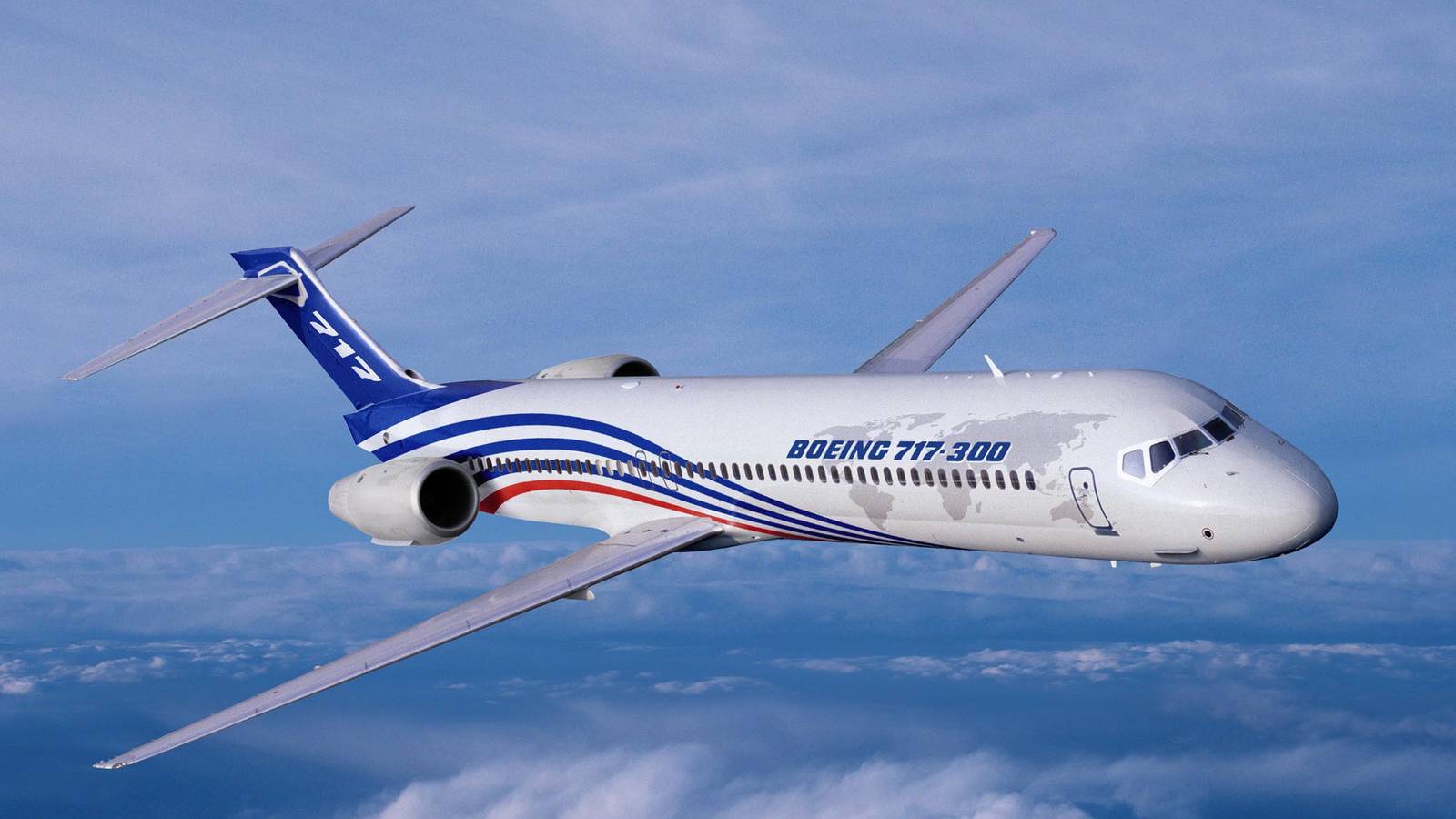 The Lost Boeing 717 Models