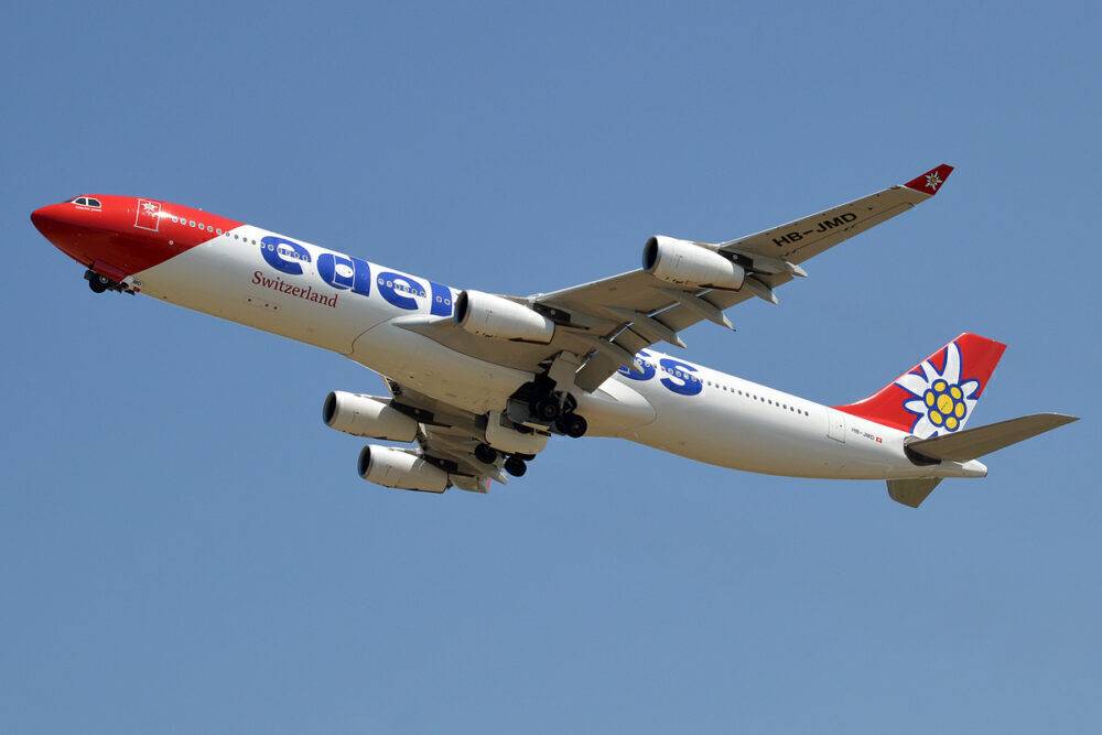 Edelweiss Returns To Las Vegas With The Airbus A340