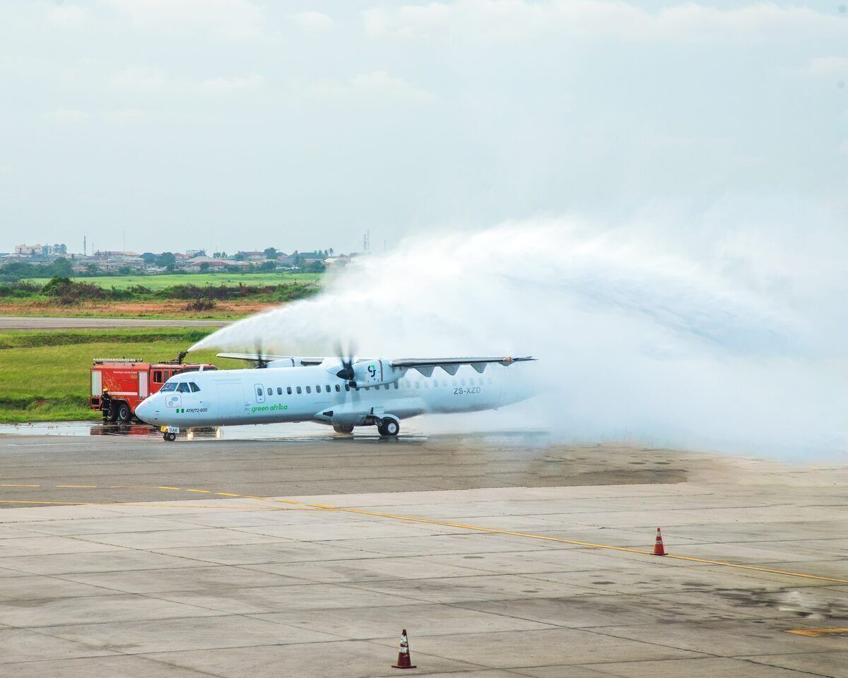 Nigerian Startup Green Africa Receives First ATR Turboprop