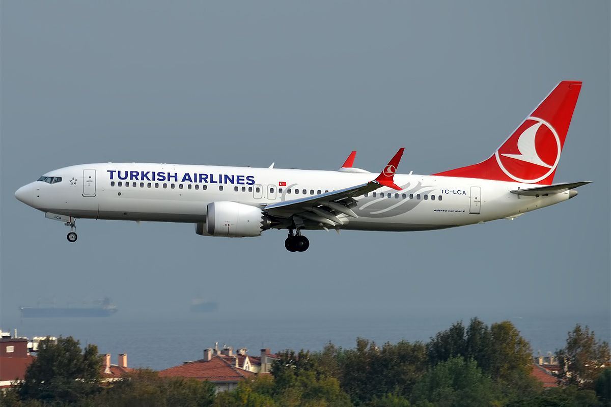 トルコ航空 Turkish Airlines ボーイング B737 MAX 8 Turkish Airlines Revises Its Boeing 737 MAX Order