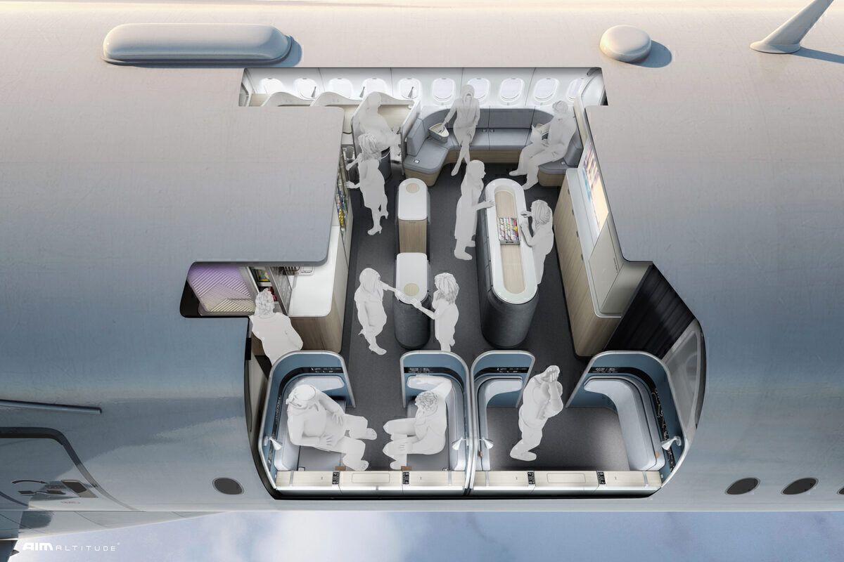 Yoga, Desks, A Bar - The Future Cabin Of The Ultra Long Haul Flight?
