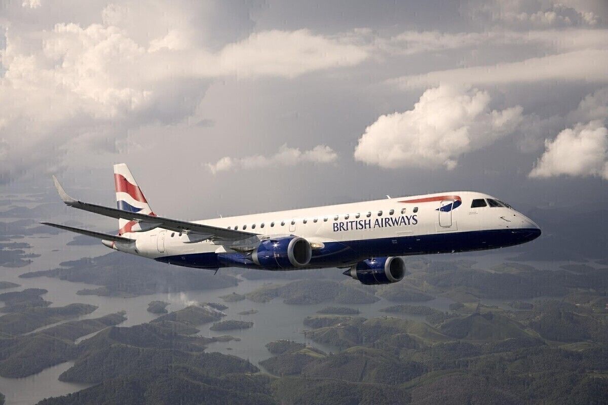 British Airways To Fly Embraers To Gibraltar from London City