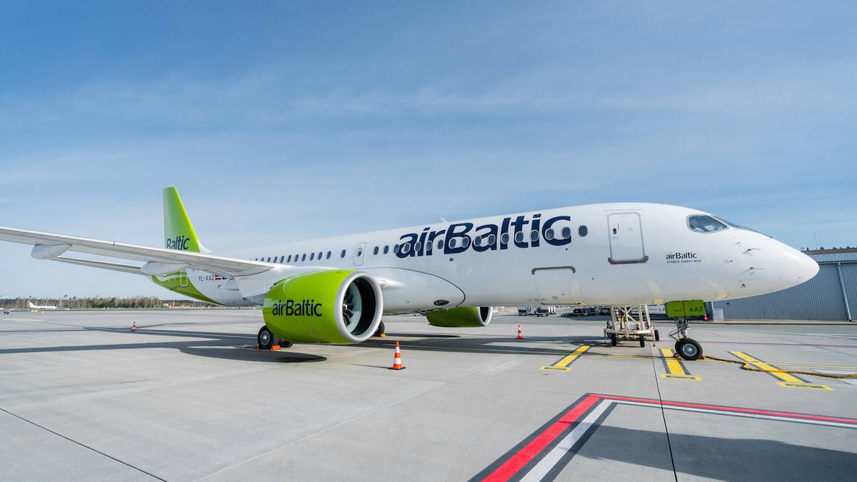 airBaltic Takes Its 26th Airbus A220-300 And First In 2021